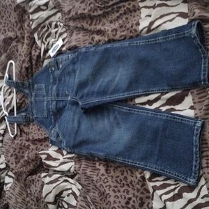 UNISEX SIZE 4T RELAXED DENIM OVERALLS NWT